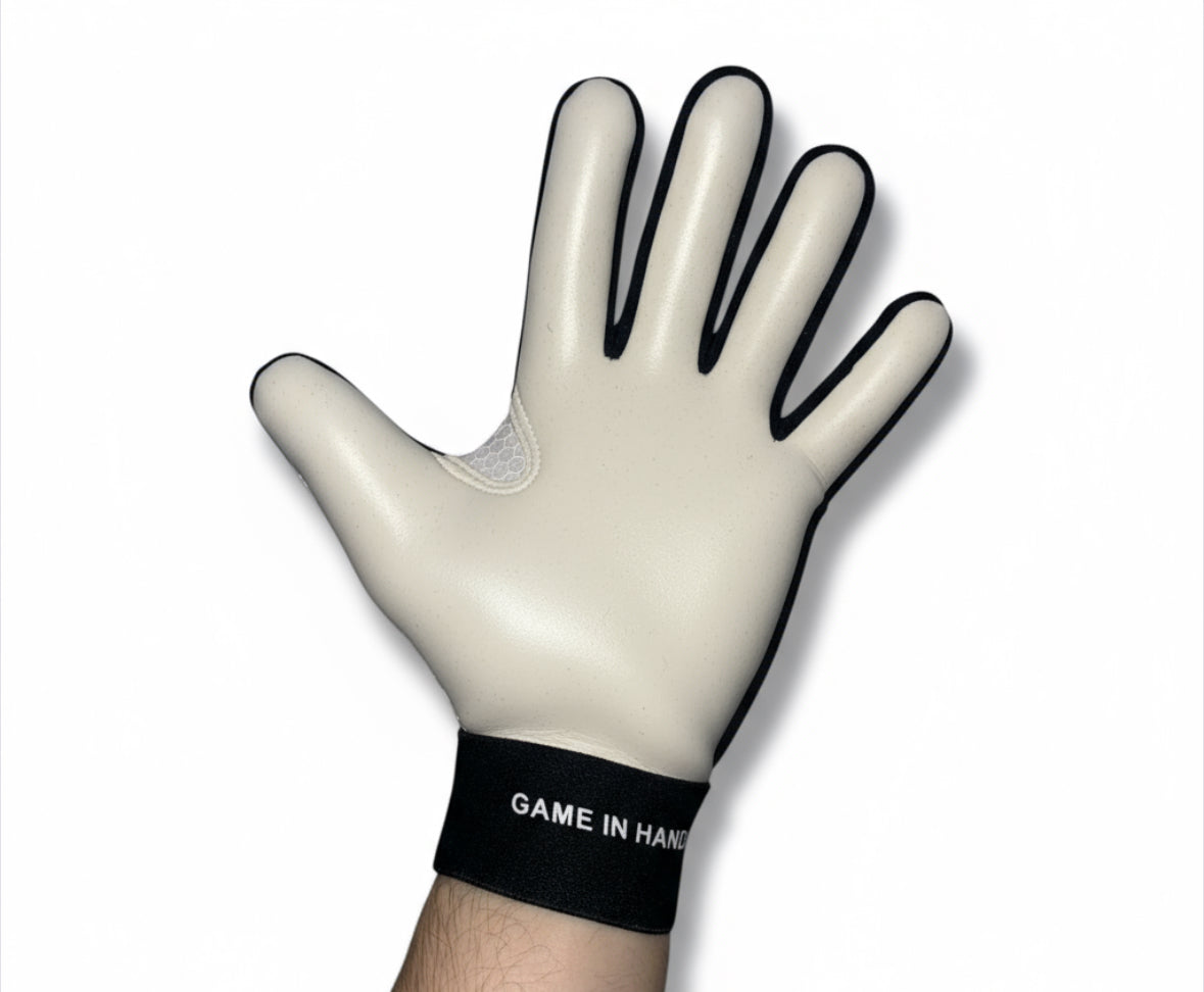 Game in hand (black+white)