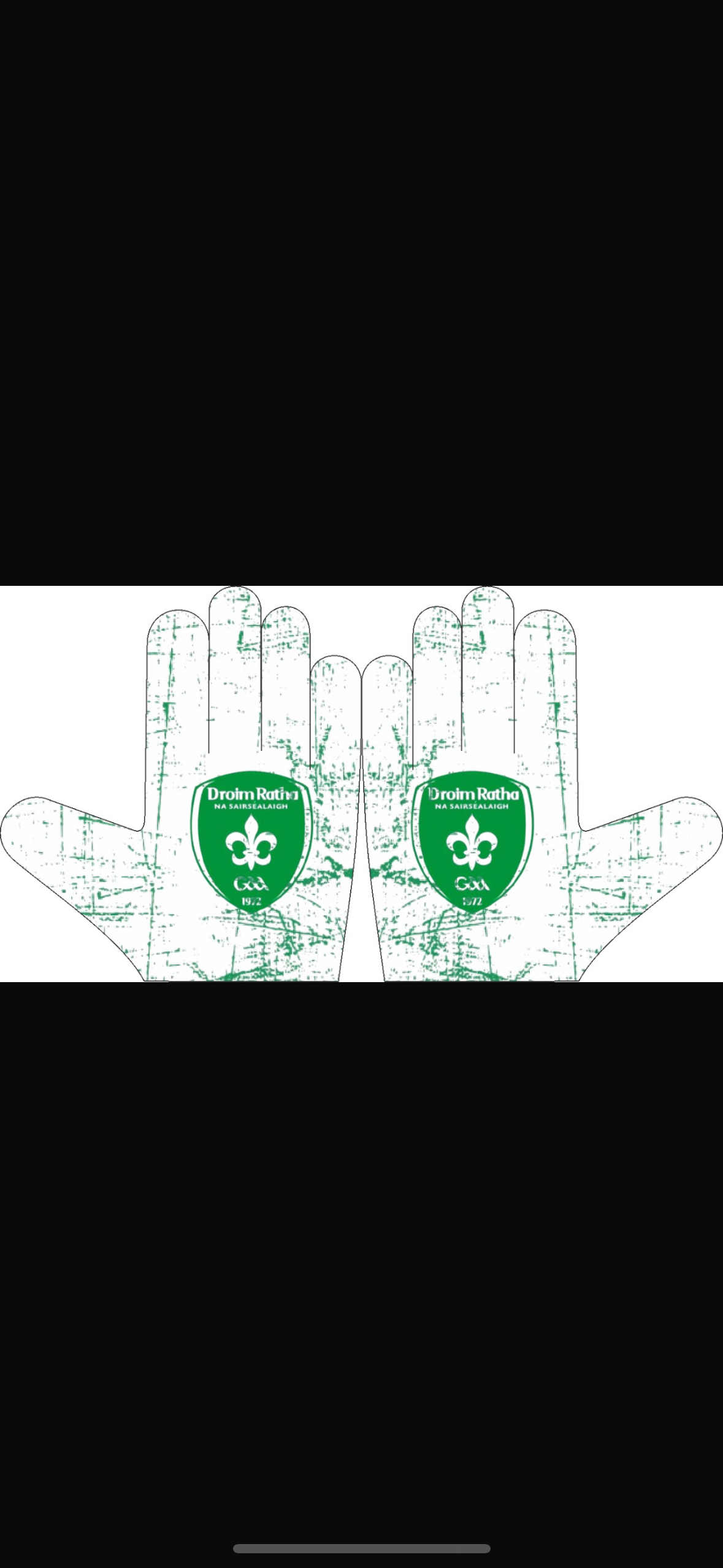 Drumragh Sarsfields GAA gloves